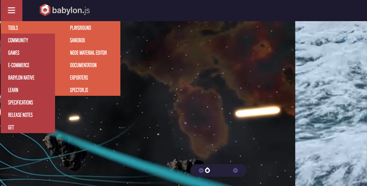 babylonjs ๊ณต์ํํ์ด์ง ์ค๋ช
์ด๋ฏธ์ง